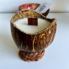 Bougie Senteur Vanille dans Coque de Noix de Coco - My Coco Candle