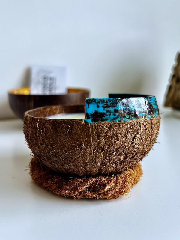 Bougie Écologique à la Noix de Coco et au Monoï - My Coco Candle