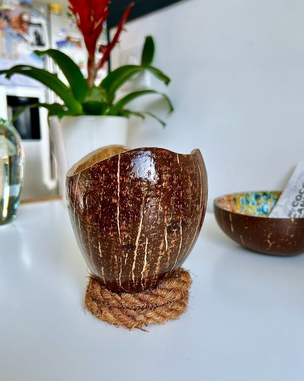 Bougie Noix de Coco à la Cire de Soja et Parfum de Grasse