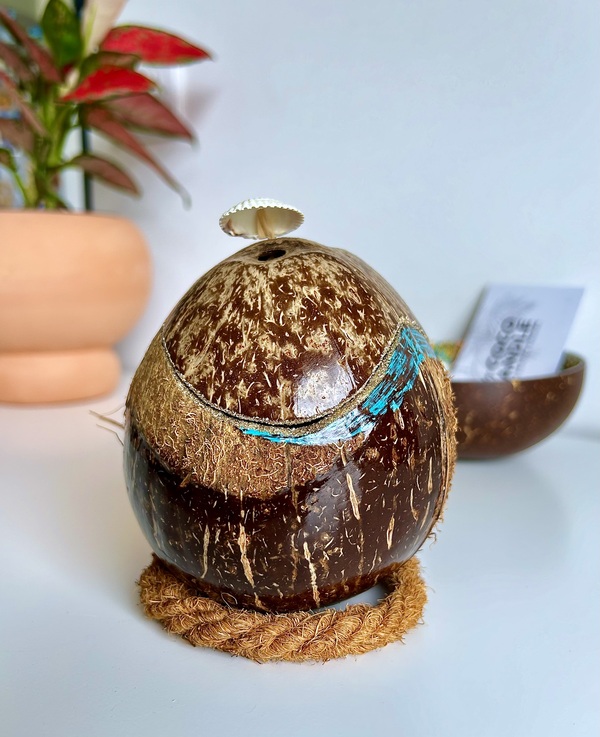 bougie tropicale dans une noix de coco - My Coco Candle