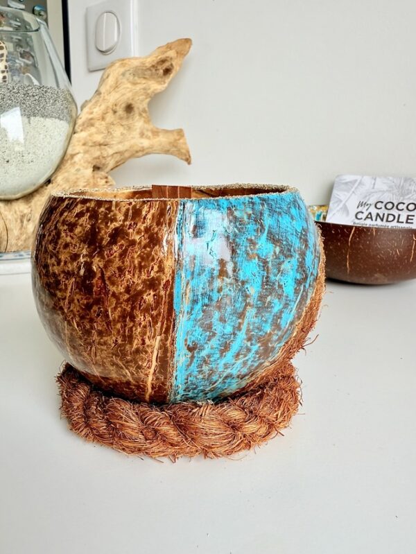 Bougie Artisanale Bio Parfumée à la Vanille