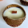 Bougie Artisanale Parfumée dans une Noix de Coco - My Coco Candle