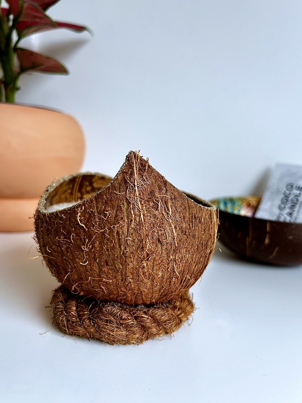 Bougie Noix de Coco Naturelle au Monoï de Tahiti