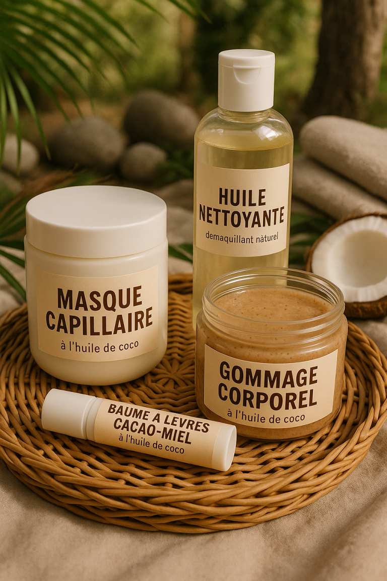 Intégrer la noix de coco dans une routine de soins naturels
