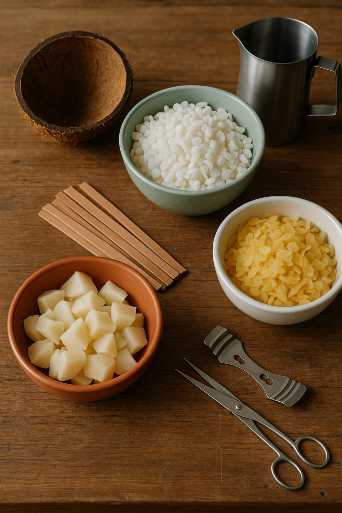 Quelle est la meilleure cire naturelle pour vos bougies maison ?