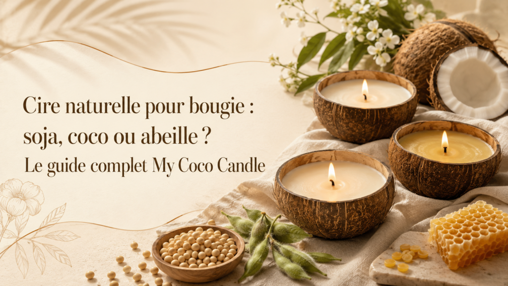 cire naturelle pour bougie artisanale — My Coco Candle