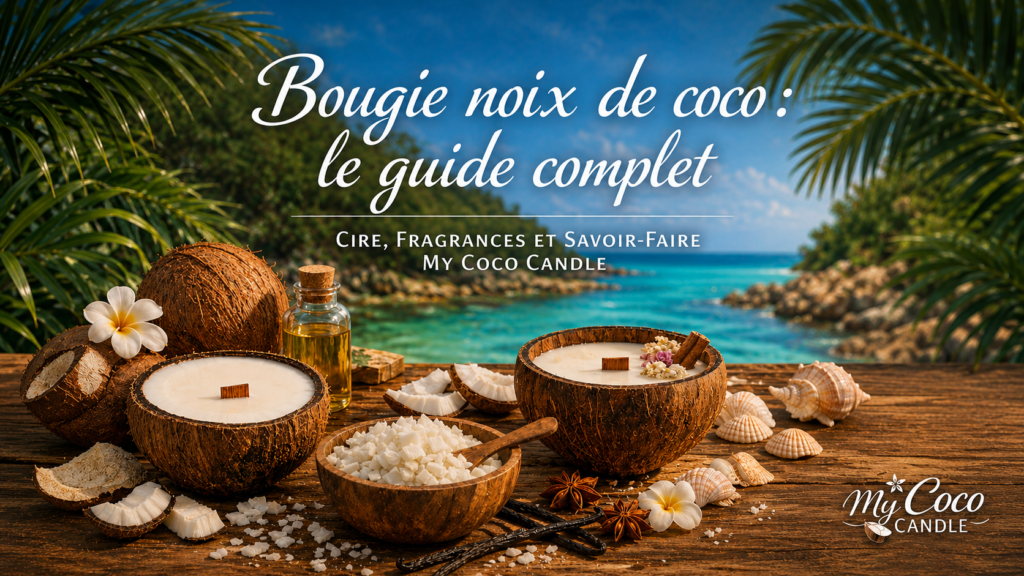 Bougie noix de coco - My Coco Candle