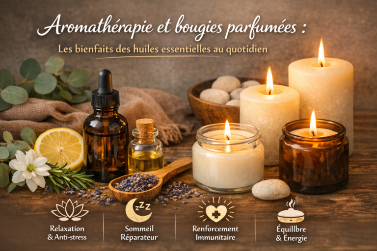 Aromathérapie et bougies parfumées : les bienfaits des huiles essentielles au quotidien