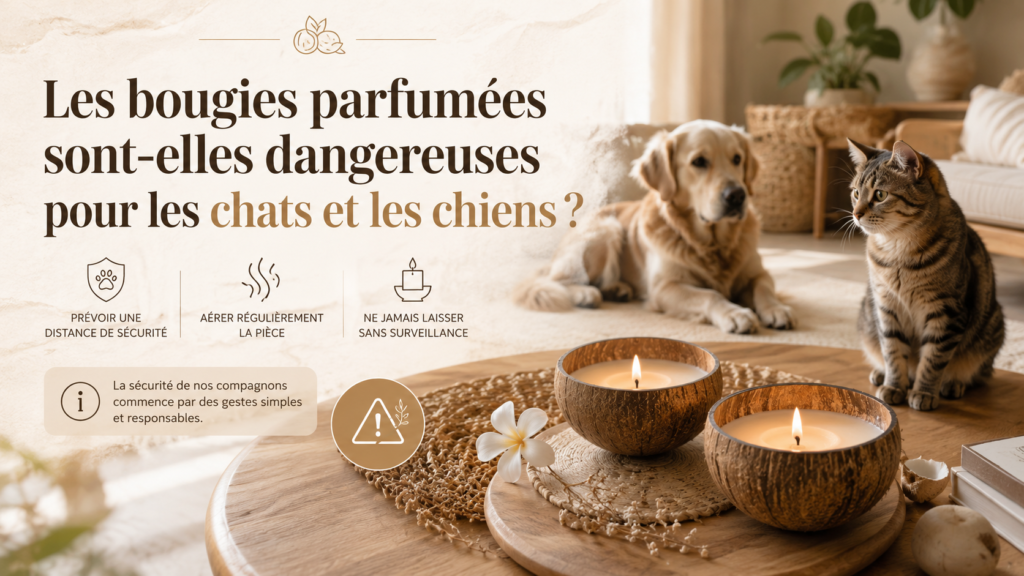 bougie dangereuse pour les animaux - My Coco Candle