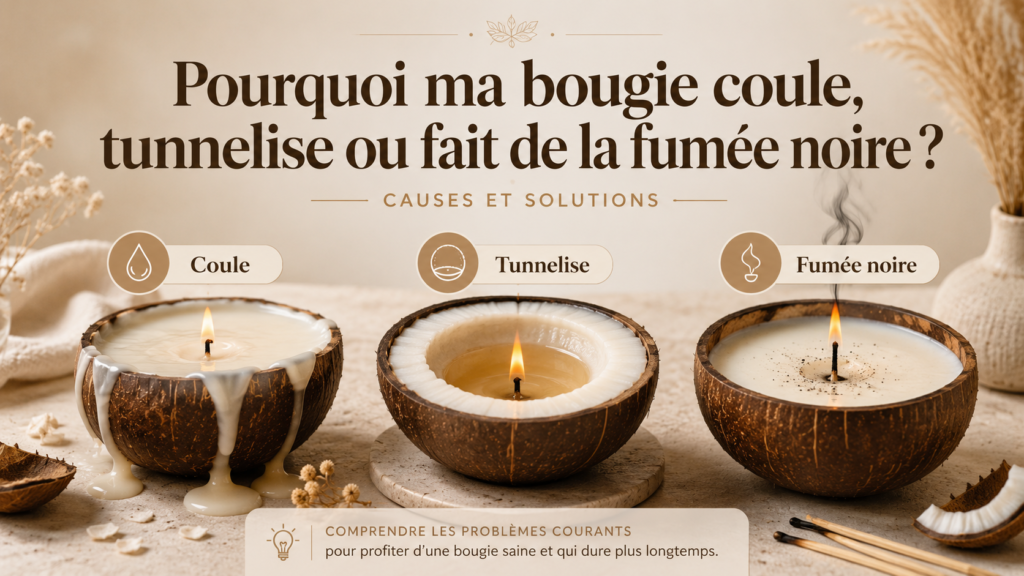 pourquoi ma bougie coule - My Coco Candle