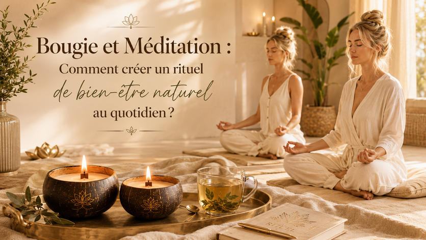 bougie méditation - My Coco Candle