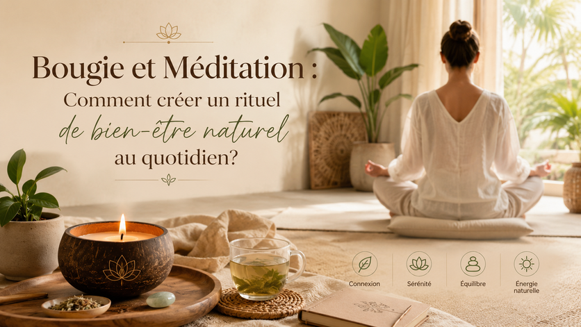 bougie coco méditation - My Coco Candle