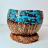 bougie coco bleue - My Coco Candle