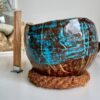 bougie coco bleue - My Coco Candle