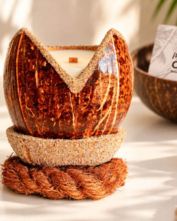 bougie coco couronne - My Coco Candle