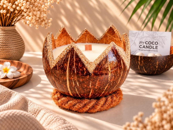 bougie coco fleur - My Coco Candle