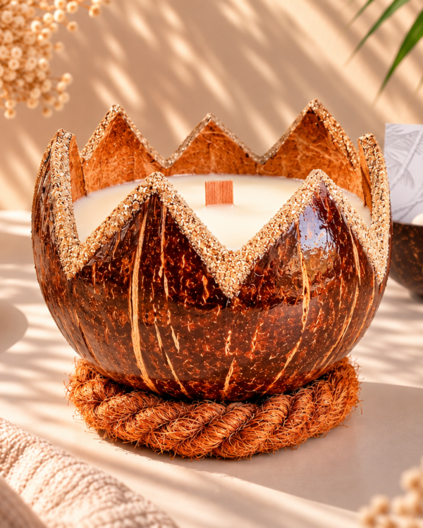 bougie coco fleur - My Coco Candle