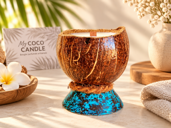 bougie coco vernie - My Coco Candle