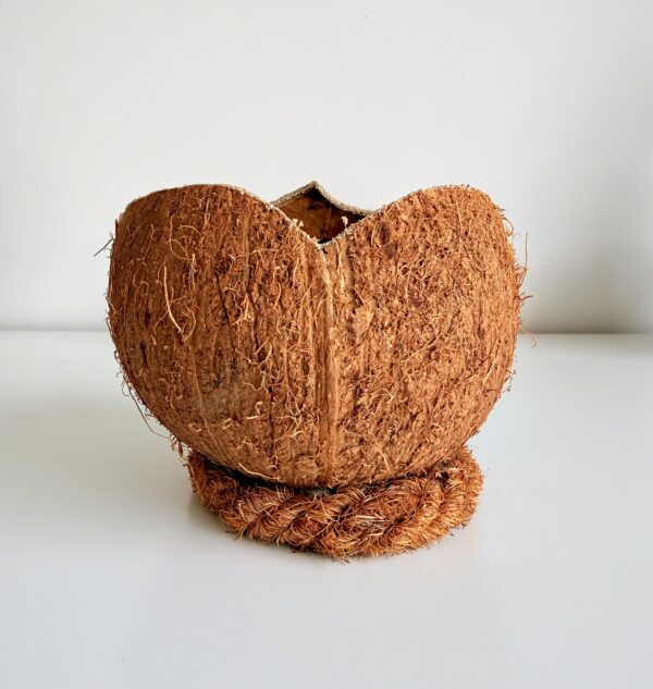 bougie noix de coco cœur sable de mer - My Coco Candle