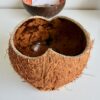 bougie noix de coco cœur sable de mer - My Coco Candle