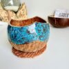 bougie turquoise - My Coco Candle