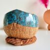 bougie turquoise - My Coco Candle