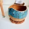 bougie turquoise - My Coco Candle